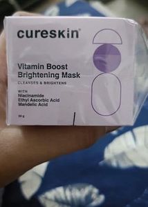 Cureskin Vitamin Boost D Tan Face Mask for Glowing