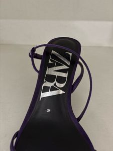 Zara Satin Sling back Heel
