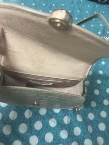 Vintage Green Croc Embossed Handbag