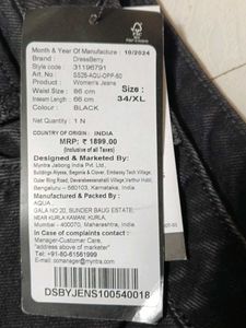 Bell Bottom Jeans New With Tag
