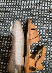 Cute Glittery Ballet Flats