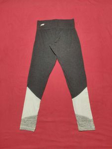 Grey Printed Leggings - Small Size