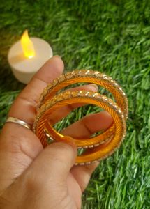 Golden Bangles for kids✨️