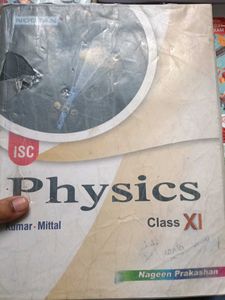 ISC Physics Kumar Mittal Of Class 11th