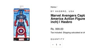 Captain America Action Figure