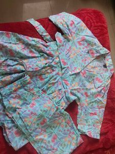 Floral Print Two-Piece Set