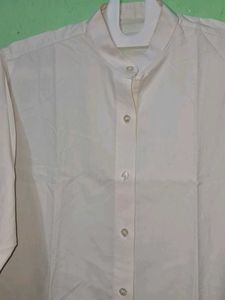 Classic White Men's Shirt