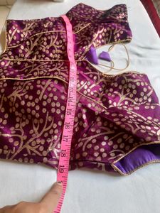 Purple Lining Blouse