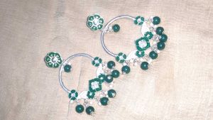 Green Stone Earrings