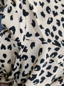 Animal Printed Western Dress (Women&#39;s)