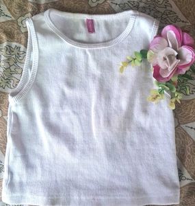 Cute White Tank Top