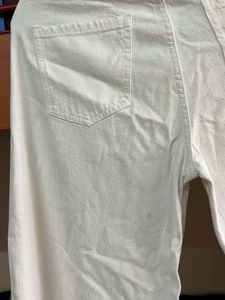 White Wide Leg Jeans