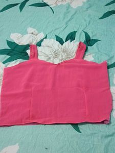 Pink Embroidered Kurta