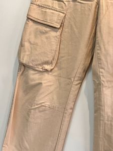 Beige Cargo Pants