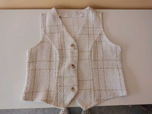 Vintage Plaid Vest