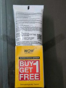 Wow Sunscreen Buy1 get1 Free