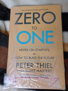 Zero To One By Peter Thiel With Blake Masters