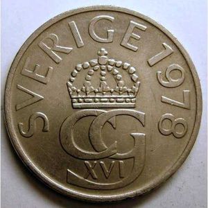 5 Kronor 1978 Swedish Coin Best Price