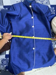 Royal Blue Sherwani Set