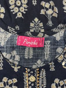 Designer Floral Print Suit Set