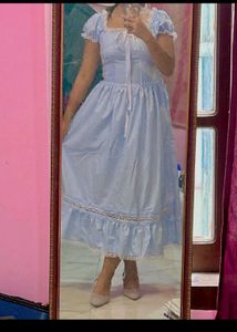 Blue Pinterest Lace Dress