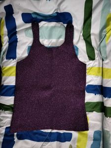 Sparkly Purple Tank Top