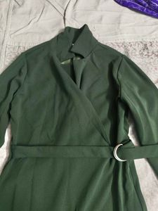 Olive Green Dress