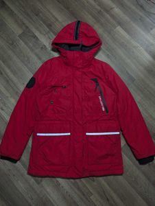 Red Winter innercrew brand jacket