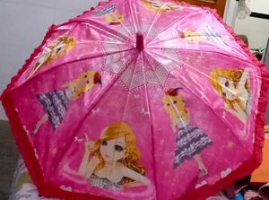 Price Drop 🎉Barbie Girls Kid Pink Umbrella ☔
