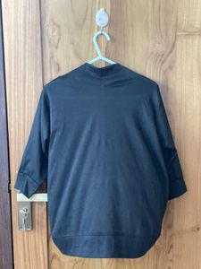 Black XL overcoat
