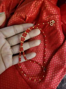 Red &amp; Gold Necklace