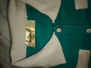 Striped Green Polo T-Shirt