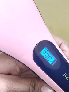 Fast hair straightener