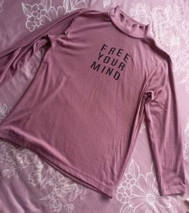 Long Sleeve turtle Neck T shirt