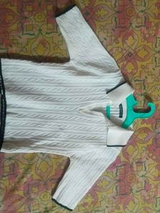 White Knit Sweater