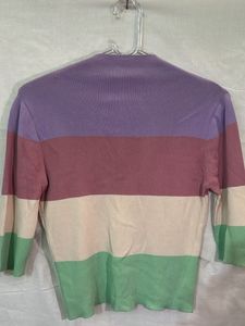 Color Block Cardigan