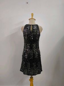 sequined dress