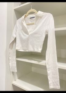 Zara Ribbed Crop Top