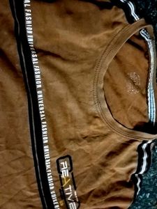 Brown Long Sleeve T-Shirt