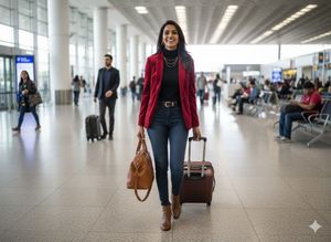 💖RUBY ROGUE GLAM! 🍷 M&amp;S Red Velvet Blazer!