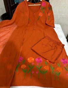 My Shop New Kurti Pant Duptta Set
