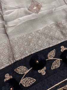 Saree With Stitched Blouse