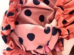 Polka Dot Retro Tube Top