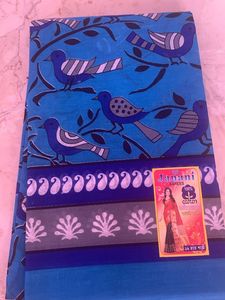 Cotton Saree New With Tag