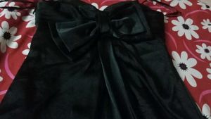 Black Strapless Dress