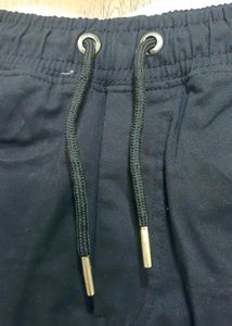Jet Black Cargo Pants