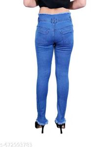 Stylish Dark Blue Denim Jeans