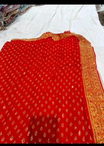 Stone Work Saree Chiffon