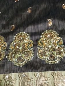 Brown Saree Forparties,Festive Season