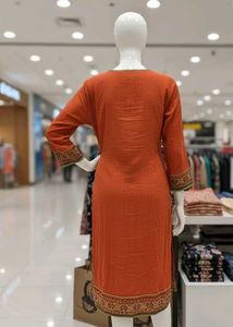 Elegant Orange Kurta